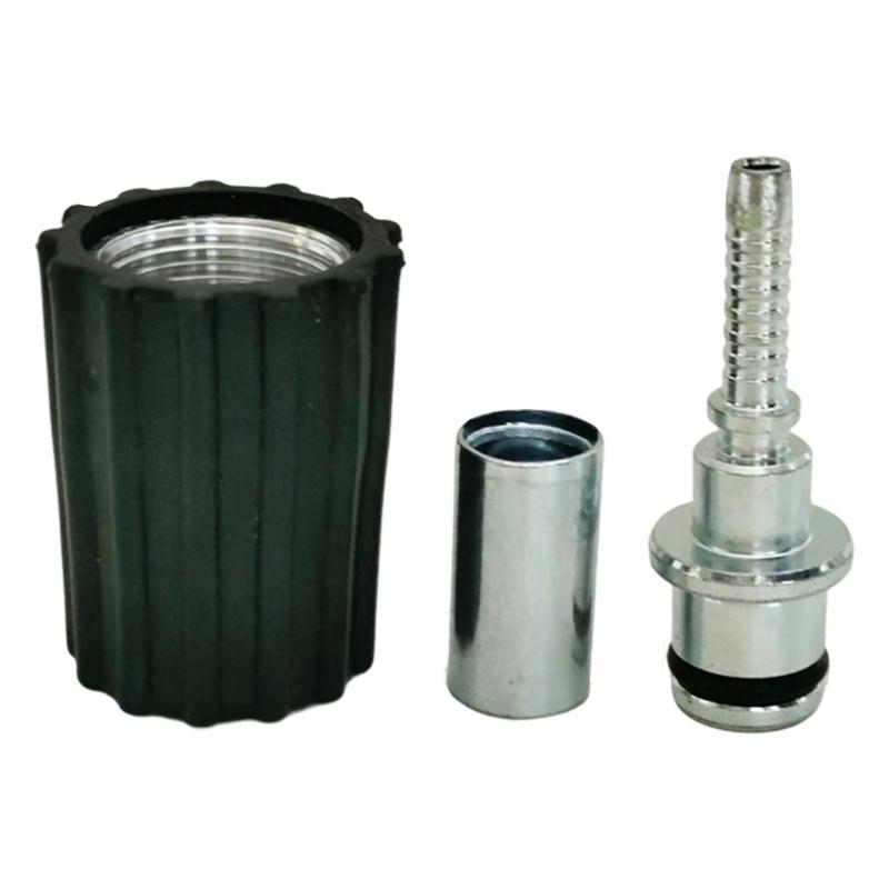 M14 Water Hose Coupling High Pressures Resistant Steel Materials Enhances Sealing Systems for Car Wash Systems