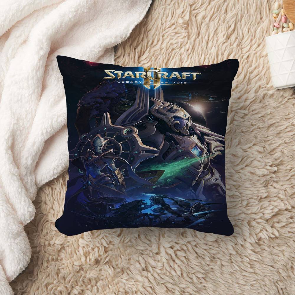 S-Starcraft 2 Pillowcases Home Bedding Decorative Pillow Cover Wedding Super Soft Pillow Case