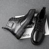 2025 British style Martin boots high-end men's shoes high-top fashion trend business leisure tooling boots outdoor commuting