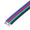 10pcs 4PIN COB LED Connectors 10mm Wire to Strip Connectors RGB Light Connectors  For Home Party