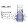 PHATOIL 5ml/10ml/15ml/30ml/100ml Clary Sage Pure Essential Oil for Spa Massage Skin Care Boost Immunity Improve Sleepment Humidifier