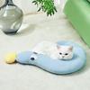 U-shaped Stuffed Pillow For Pet Cat Super Cat Neck Protector For Indoor Sofa