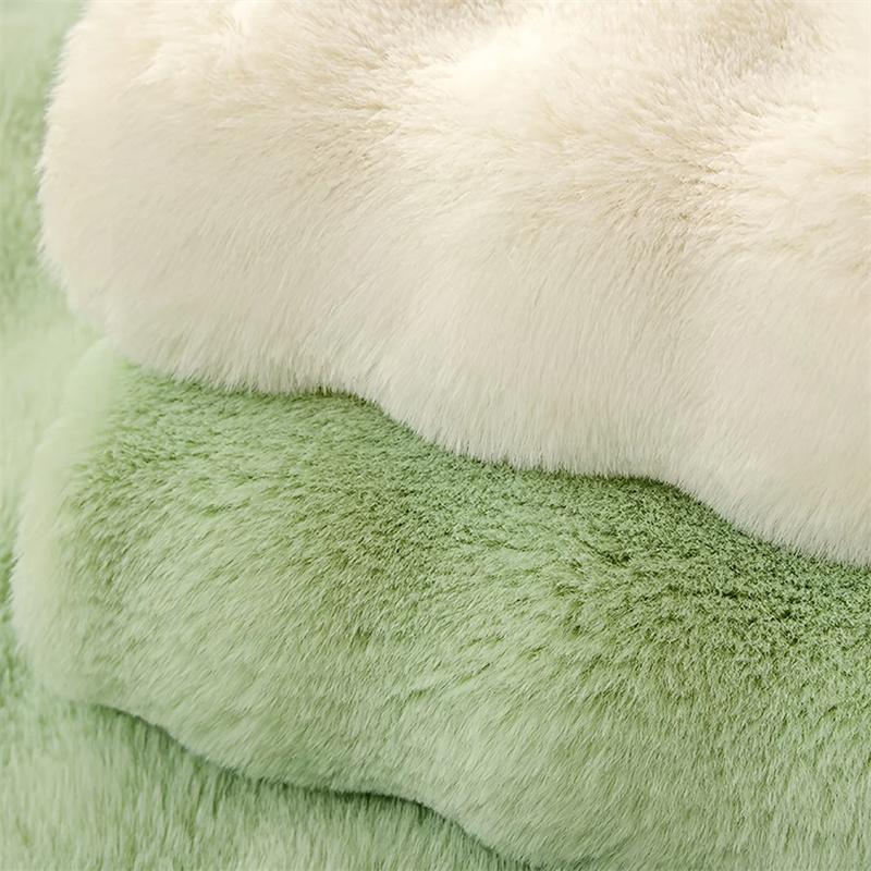 Rabbit Plush Chair Cushion Computer Chair Cushion Office Casual Dining Chair Cushion Thickened Student Stool Seat Cushion