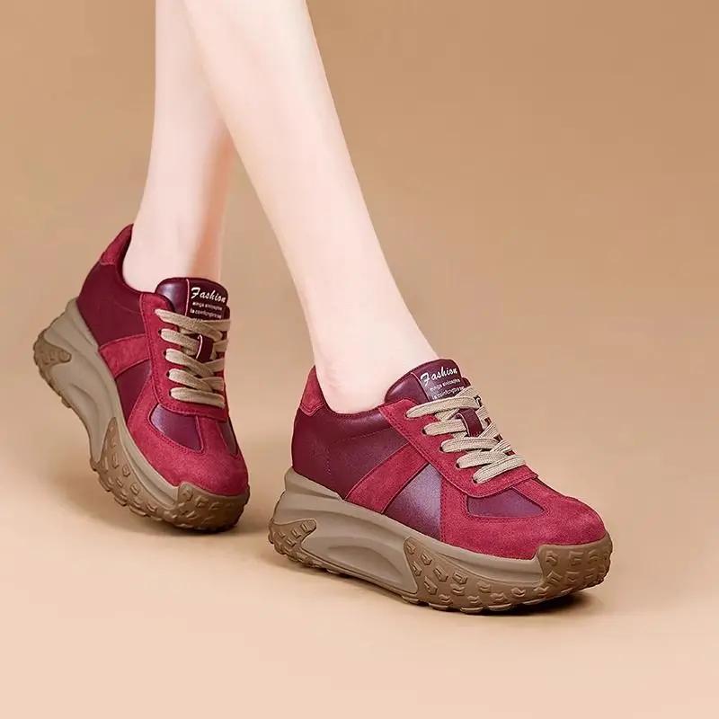 Daily Routine Lace Up Spring Autumn Ladies Footwear High Quality Light Cheap Offers New In Korean 2025 Walking 39 Women's Shoes