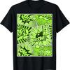 Green Comic Book Green Graphic T-Shirt