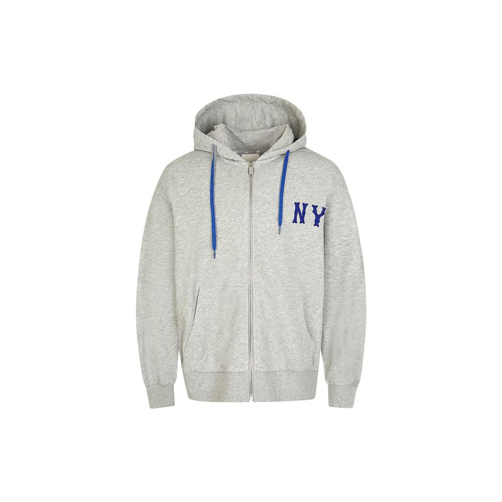MLB Common New York Yankees NY Hooded Sweatshirt Unisex Heather Gray Gift Recommendation 31TR02011-50M