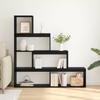 vidaXL Raumteiler Bücherregal 143,5 x 29 x 143,5 cm Holzwerkstoff