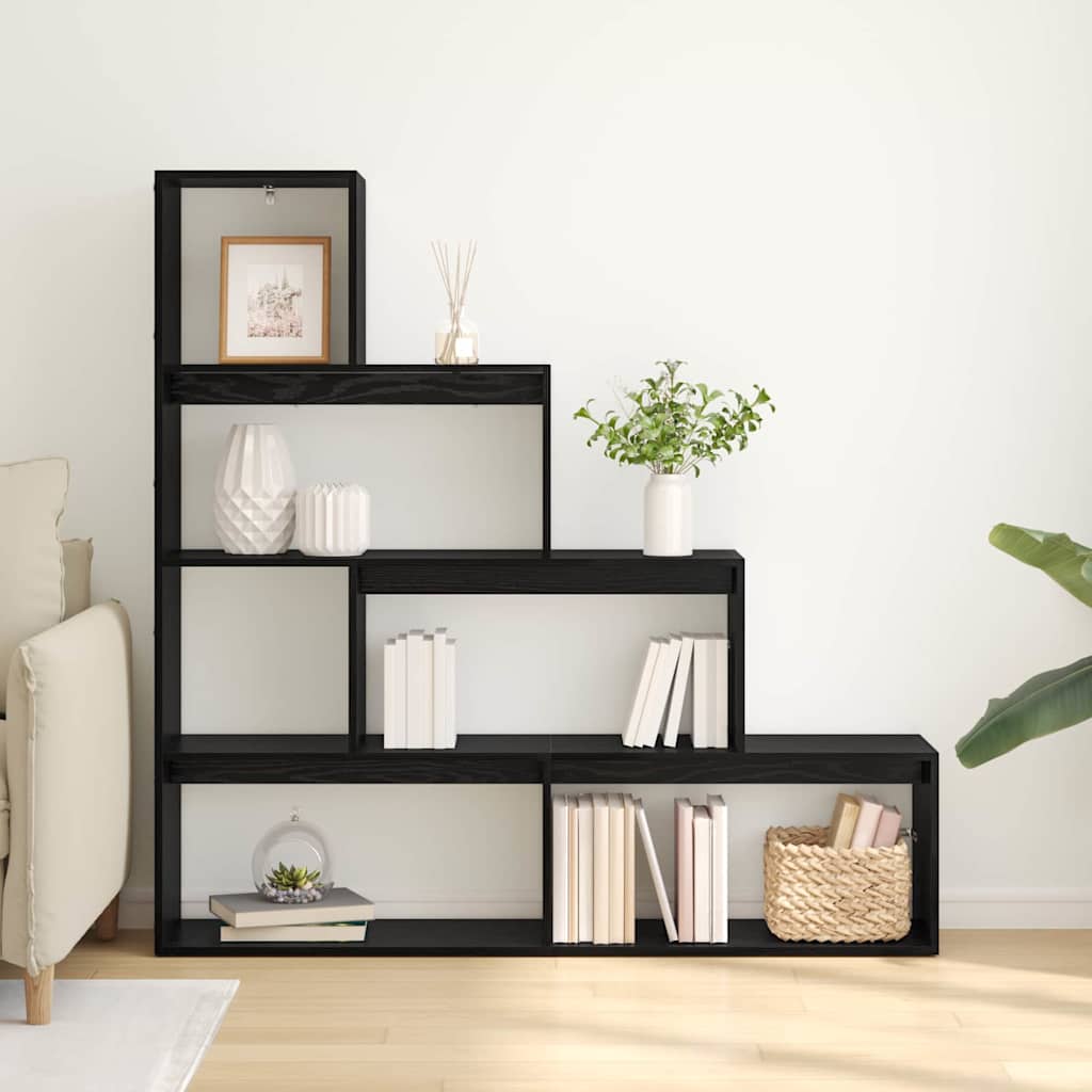 vidaXL Raumteiler Bücherregal 143,5 x 29 x 143,5 cm Holzwerkstoff