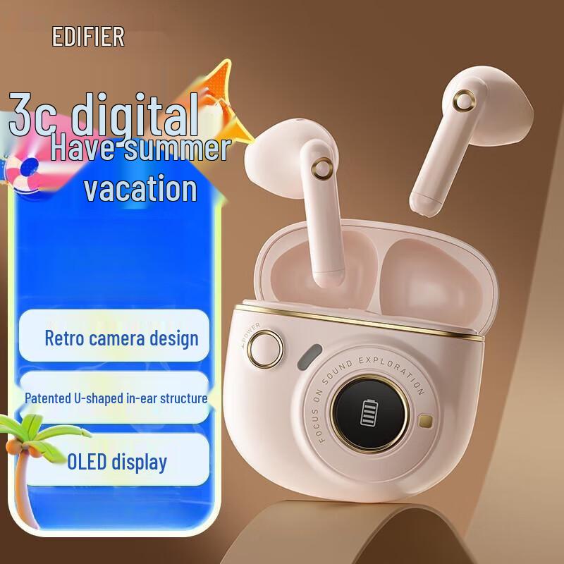 

EDIFIER TO-U3 Plus True Wireless Semi-in-ear Bluetooth Earbuds