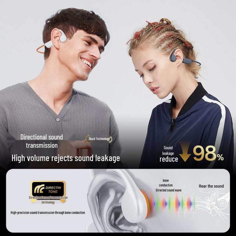 Cross-border X7s Bone Conduction Headphones: Comfortable, Open-Ear Sports Design, 32GB Built-in Storage, Bluetooth for Swimming.