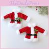 Knitted Striped Santa Claus Christmas Hanging Decoration With Fabric Material For Home Festivities