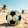 SIZE 5 Getafe CF Soccer Ball Colorful All Ages Machine Stitched PVC Competition Ready Durable High-Bounce