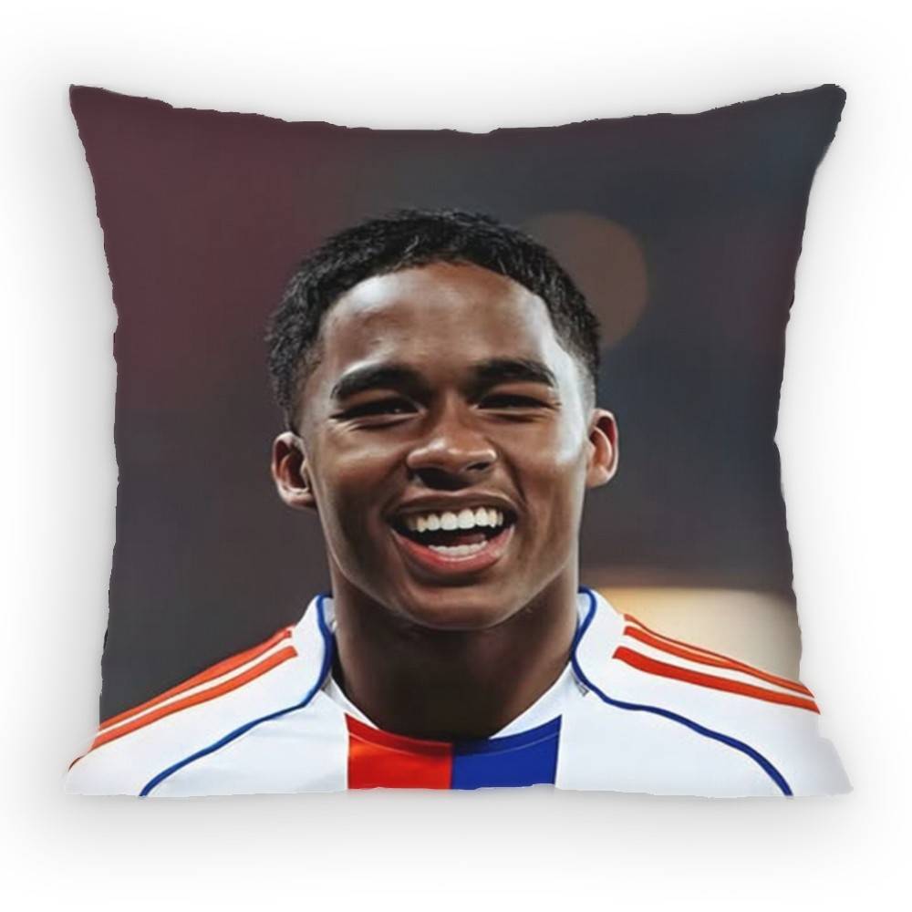 Endrick Footballers Pillow Case Sofa Living Room Bedroom Headboard Backrest Cushion Square Cushion Nap Time