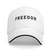 Freedom Print Baseball Cap Casual Unisex Men Hip Hop Hats Design Outdoor Gym Baseball Caps Gift Idea Fashion