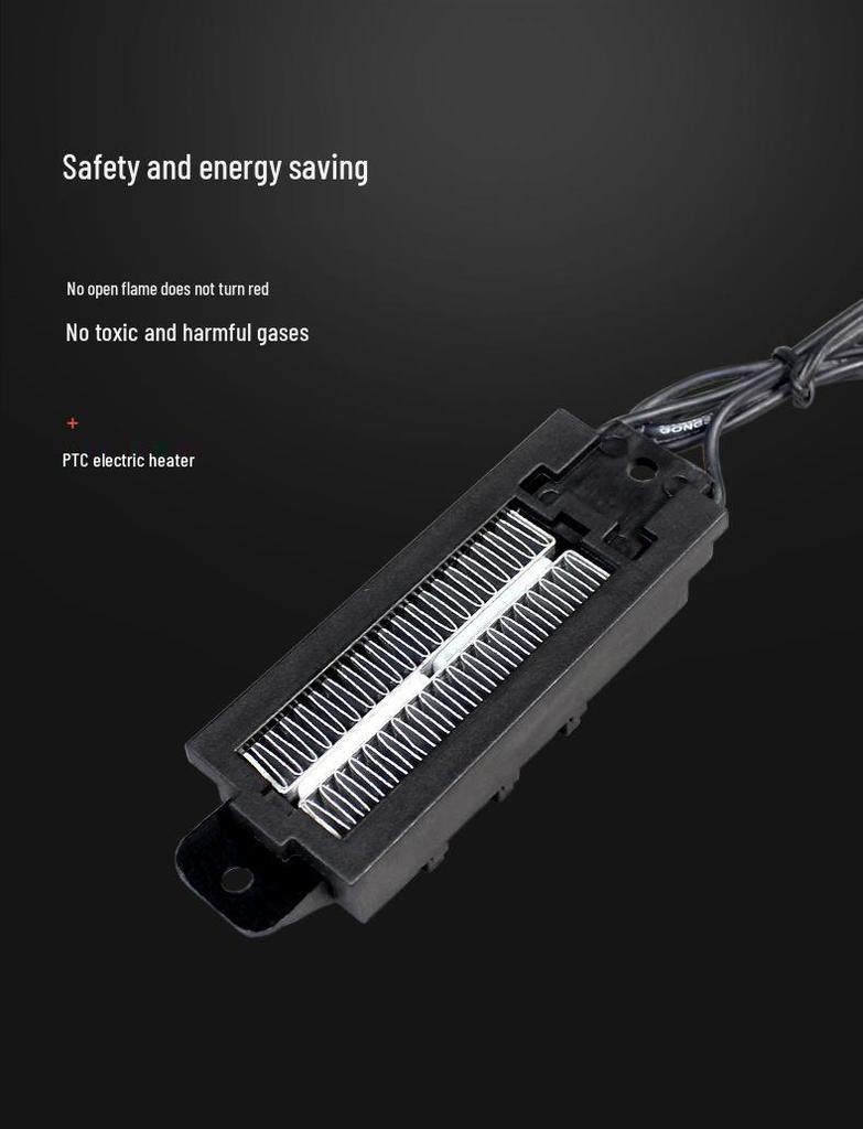 Keramický topný článek PTC: Vodivý typ, Konstantní teplota, Vzduchové elektrické topení, Přizpůsobitelné, Model 54B2.