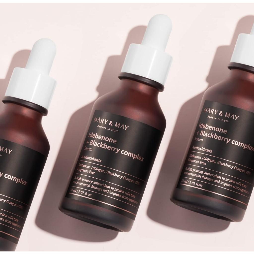 [Mary&May] Idebenone Blackberry Complex Serum 1.01 Fl Oz / 30ml