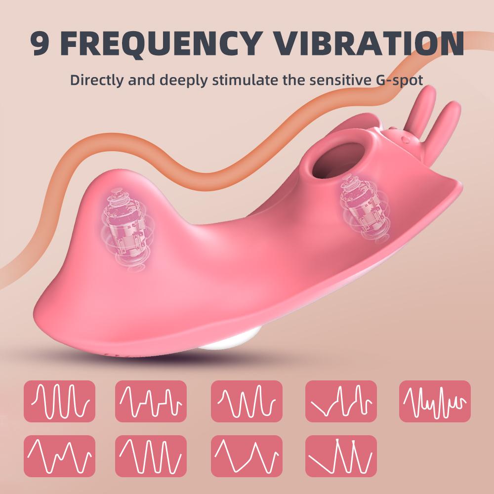 APP Wireless Bluetooth Sucking Vibrator Female Wearable Clit Sucker Clitoris Stimulator 2 In 1 Adult Sex Toy for Women Panties