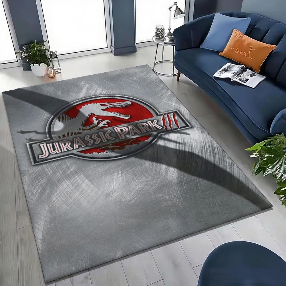 Dinosaurs Jungle Patterned Rug Soft Nonslip Carpet For Kids Bedroom Play Area Home Decor Memorial Gift