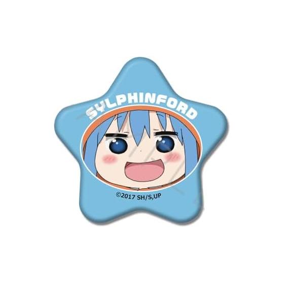 Little Sister! Umaru-chan R Star Can Badge Design D (Approximate. 60mm square, tin)