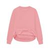Women's Fashion Long-Sleeved Round-Neck Solid-Colour Top