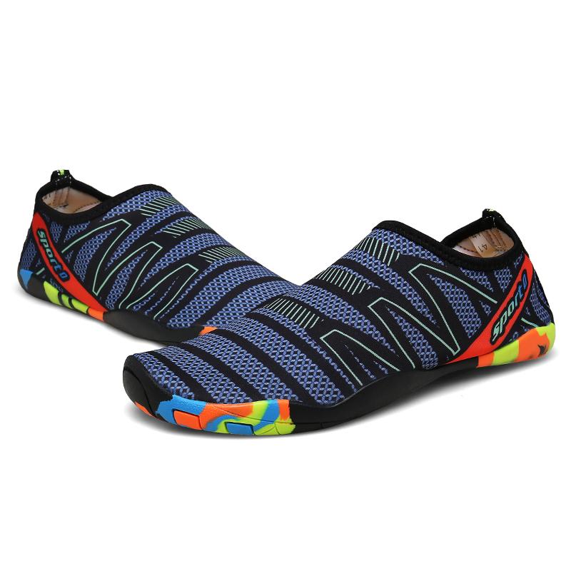 Men Women Aqua Water Shoes Quick Dry Barefoot Swim Sandals Drainage Wading Sneakers for Beach Yoga Diving Surf Camping Running