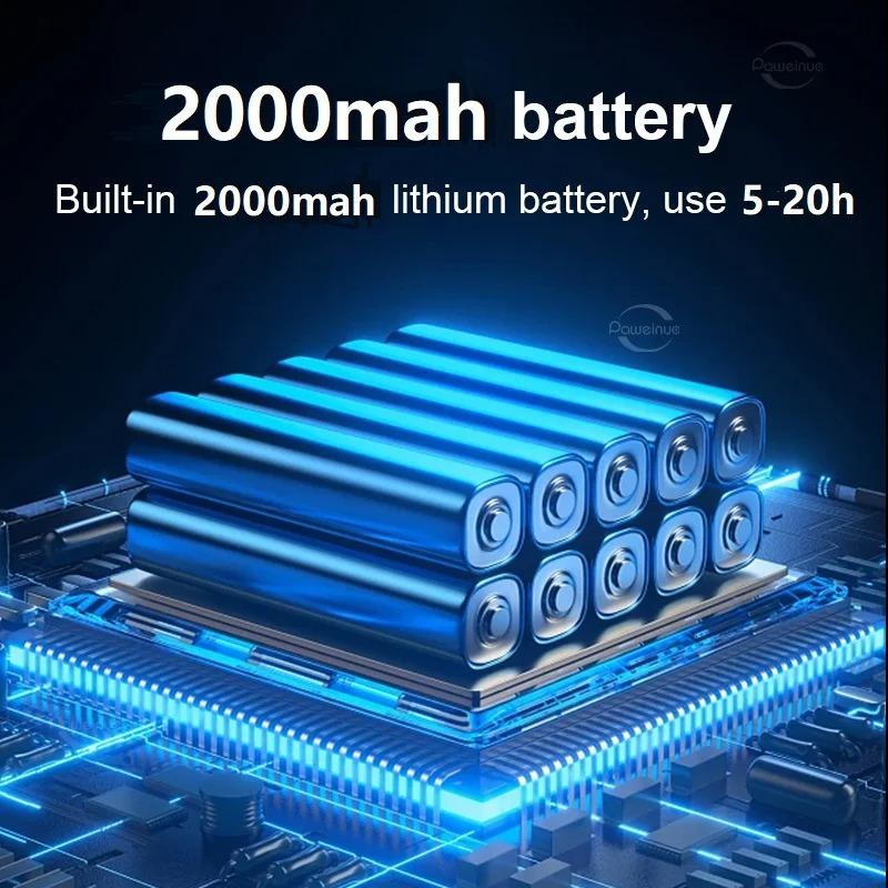 5000W Solar Camping Light Type-c Rechargeable Spotlight Powerful Outdoor LED Solar Light 20000mah Tent Light Portable Lantern