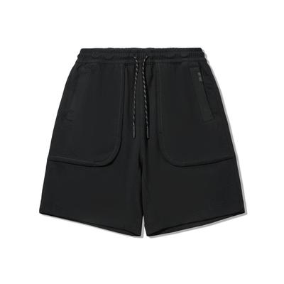 Li Ning X Jackie Chan Collaboration Série Kung Fu Short Décontracté Confortable Short Unisexe Noir AKSW175-2