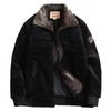 Men's Winter Corduroy Cotton Padded Stand Collar Jacket 9822