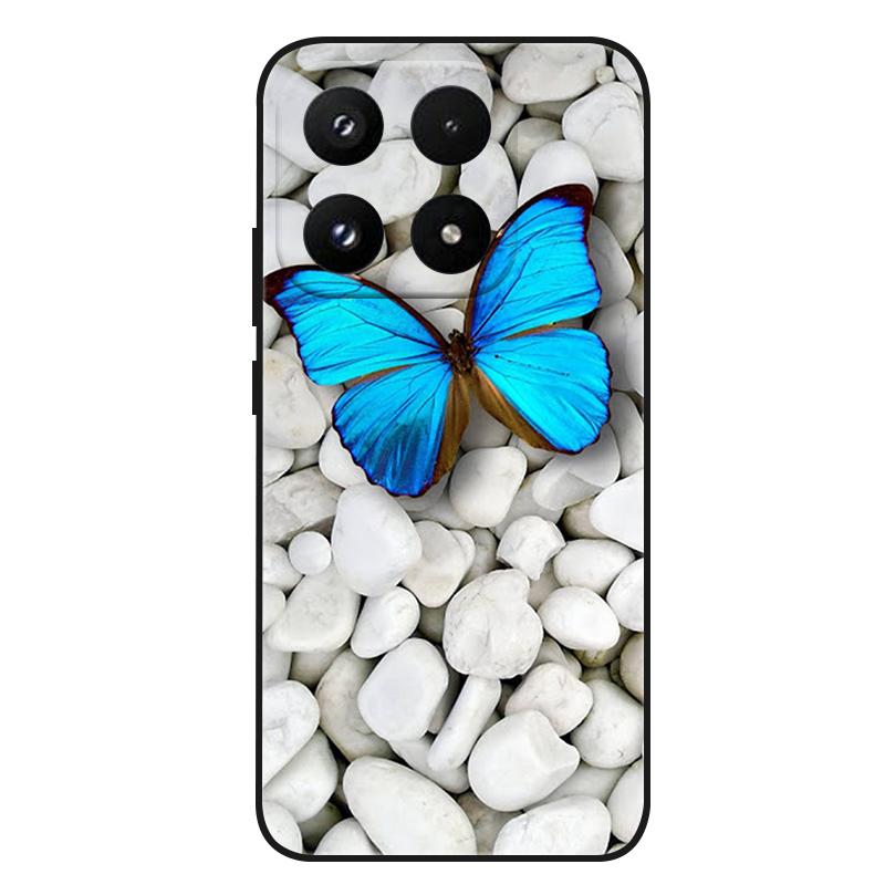 Xiaomi 17 Kılıfı 15 T Pro Kılıf Siyah Silikon Yumuşak Arka Kapak Kılıfı Xiaomi 15T 5G 15T Pro 5G Telefon Kılıfı Kapak 15TPro Funda İçin