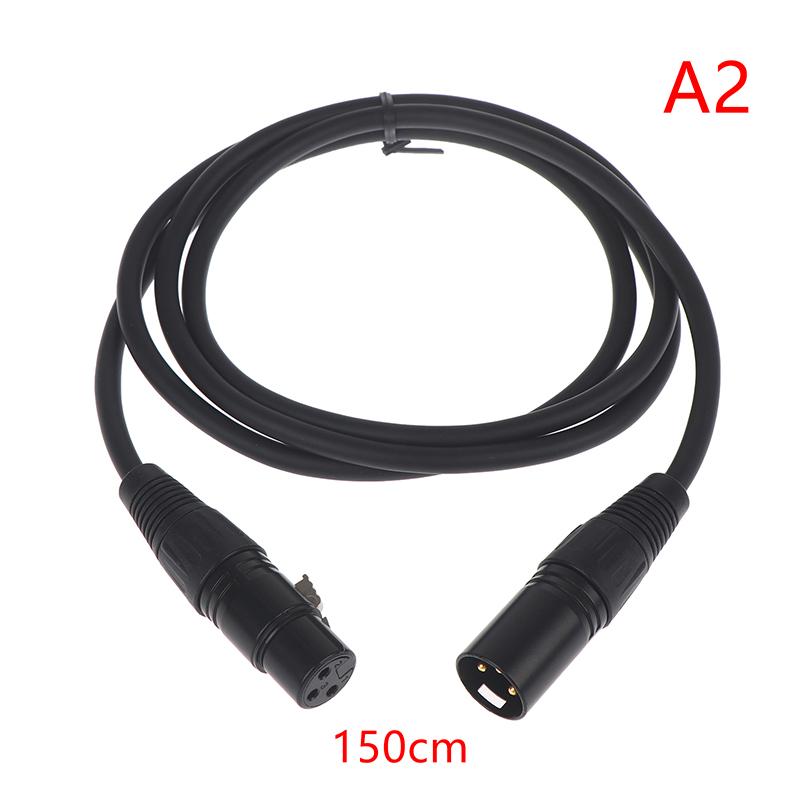 DMX 3-PIN DMX512 Male To Female Cable LED PAR Stage Light DMX Signal Line Dj Equipment DMX512 Signal Line Xlr Connector