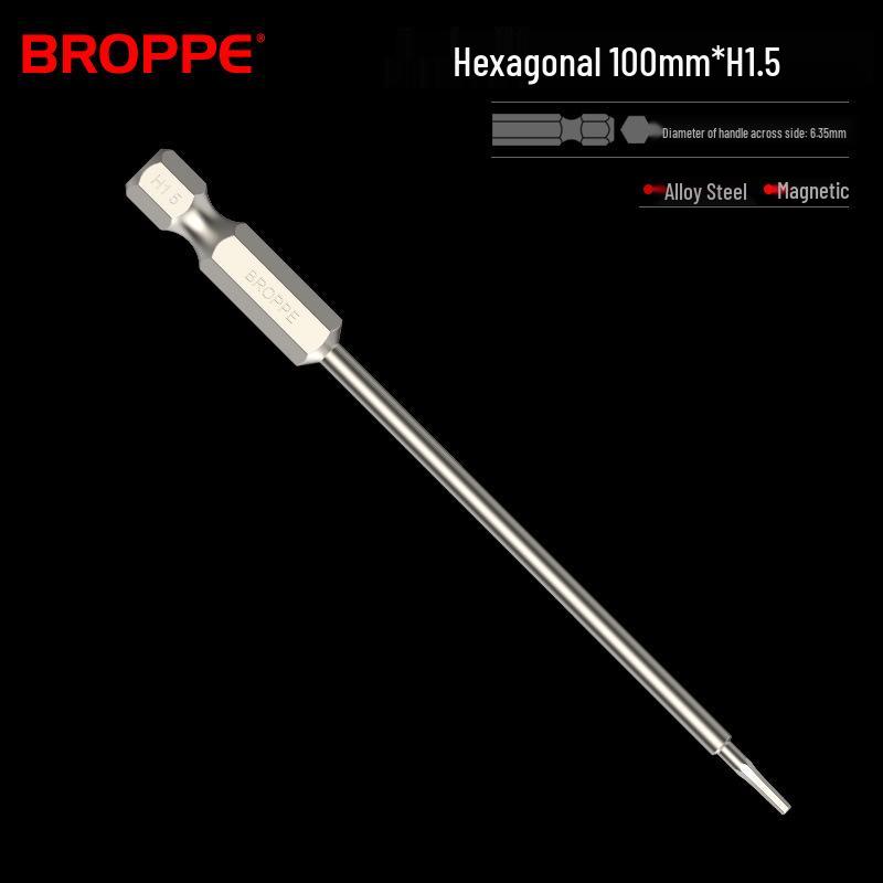Hexagonal Double-Ended Magnetic Screwdriver Bit Set