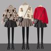 Moonkids Girls' Fleece-Lined Pleated Skirt-Leggings