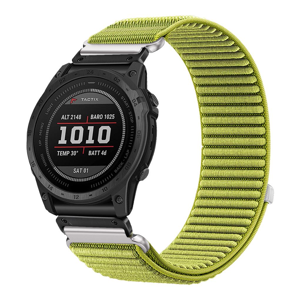 22mm 26mm Nylon Quick Release Loop Strap for Garmin Fenix 8 7X 7XPro Fenix 6X 6 5X 5Plus Tactix7 Forerunner965 955 Enduro 3 Band