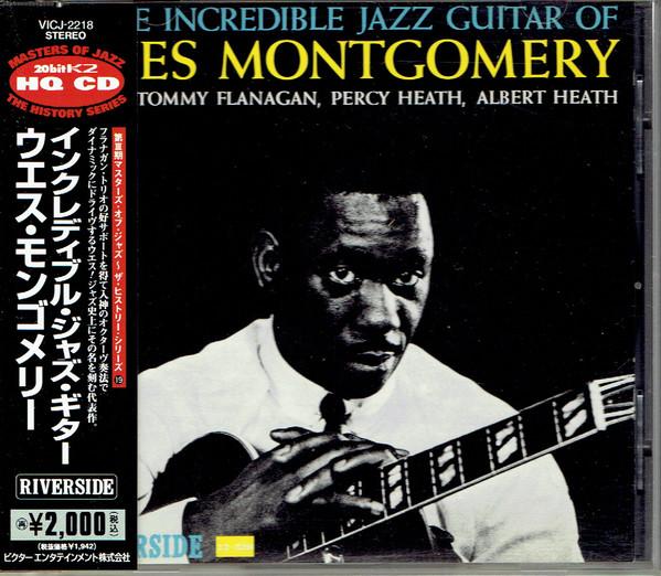 CD WES MONTGOMERY - Incredible Jazz Guitar Of Wes Montg VICJ2218 Riverside Recor 1997 Japan Jazz Used