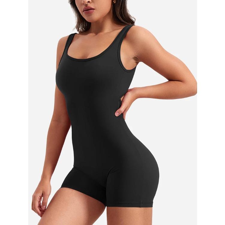 

Женские облегающие цельные шорты весна/лето 2025 г., приподнимающие бедра, открытая спина, спортивная одежда для йоги, сексуальный дизайн L