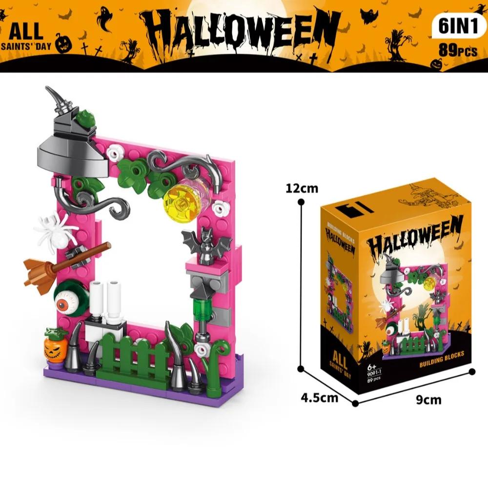 Hoge Kwaliteit Creatief Hoge Kwaliteit Halloween Hoge Kwaliteit Pompoen Hoge Kwaliteit Huis Hoge Kwaliteit Gebouw Hoge Kwaliteit Blokken Stedelijk gebied