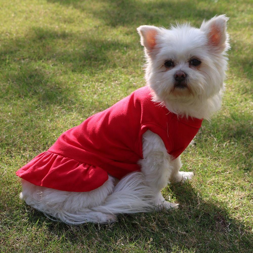 Breathable Pet Princess Dresses Soft Dog Vest Pet Supplies Cat Skirt  For Puppy Small Animal