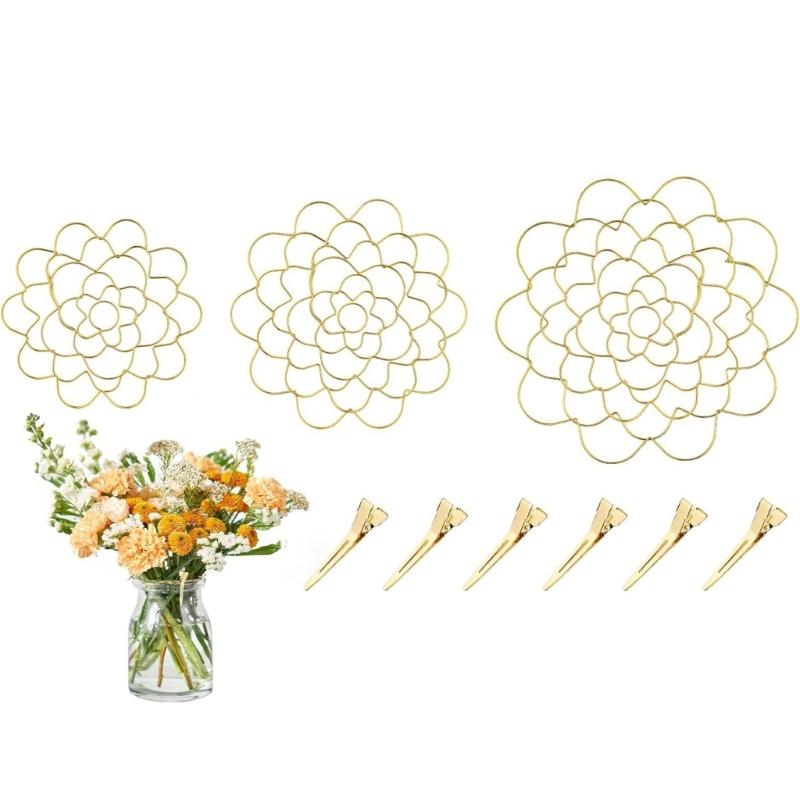 Professionelles Pflanzenbefestigungsset Blumenarrangierhalter Floristik-Arrangementhalter Blumenarrangiergestell Deckelzubehör