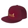 Fashion A Merry Gingerbread Christmas Flat Brim Sun Hat  Snapback Luxury Cap