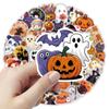 50-Piece Halloween Classic Stickers - Decorative Decals for Notebooks, Phone Cases, Jack-O'-Lanterns & Journals