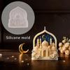 Starry Palazzo Design Silicone Candle Mold High Temperature Resistance Soap Chocolate Molds Baking Accessories