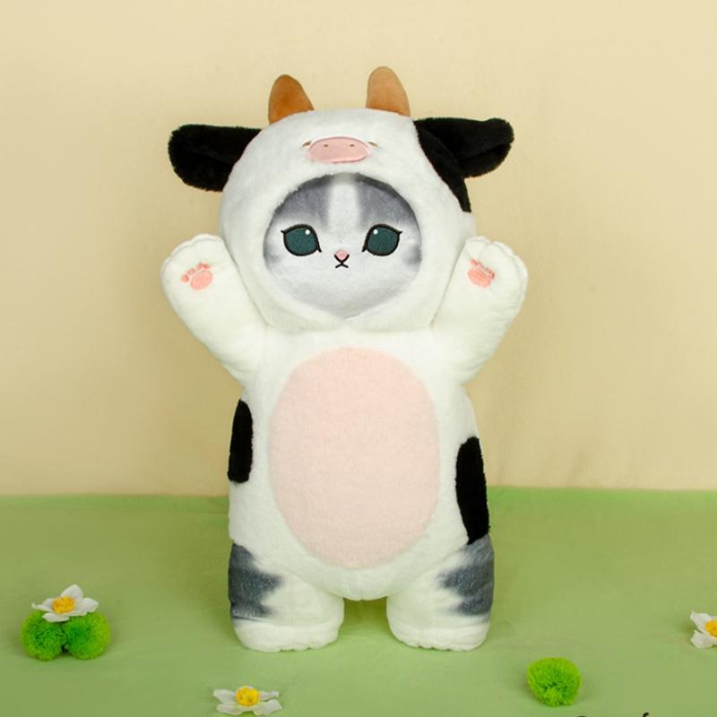 30cm Cute Shark Cat Plush Doll Mofusands Cartoon Kawaii Cat Soft Stuffed Doll Toy Cushion Pillow Decoration Girl Kids Gift