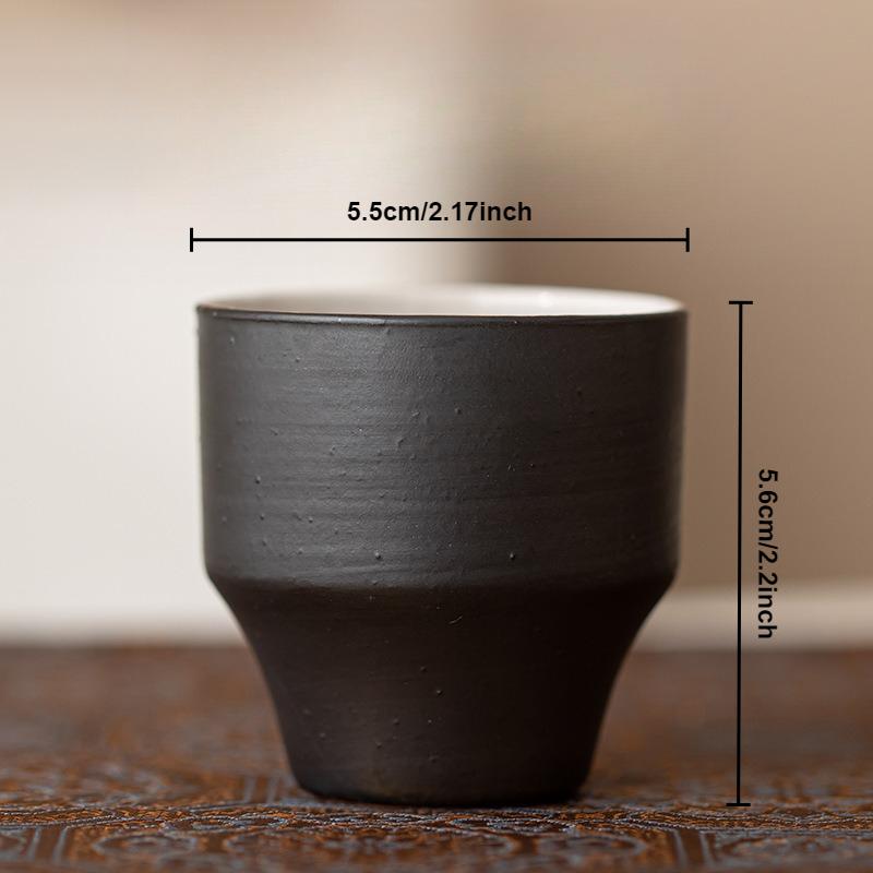 Retro Handmade Tea Cups Ceramic Japanese Master Cup Water Bowl Mug Chinese Kung Fu Gongfu Teacups Household Teaware Tea Ceremony