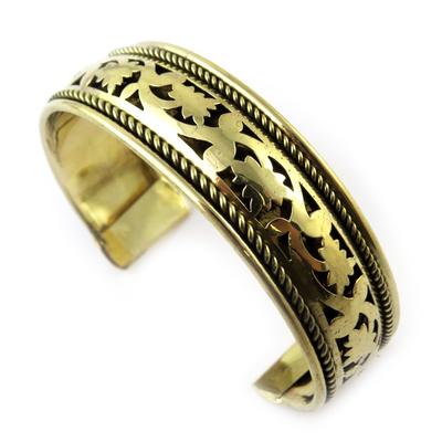[N8074] - Golden 'Cleopatra' Designer Bracelet