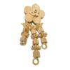 Flower-Shaped Wooden Chew Skewer Toy for Parrots