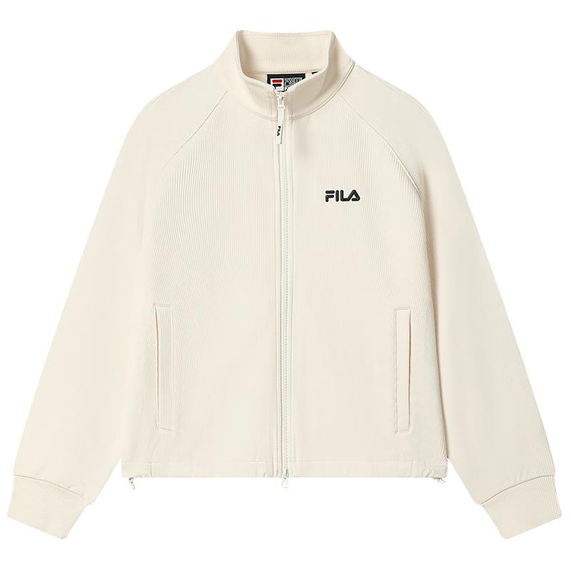 FILA Women s Relaxed Fit Knitted Long-Sleeve Jacket XL