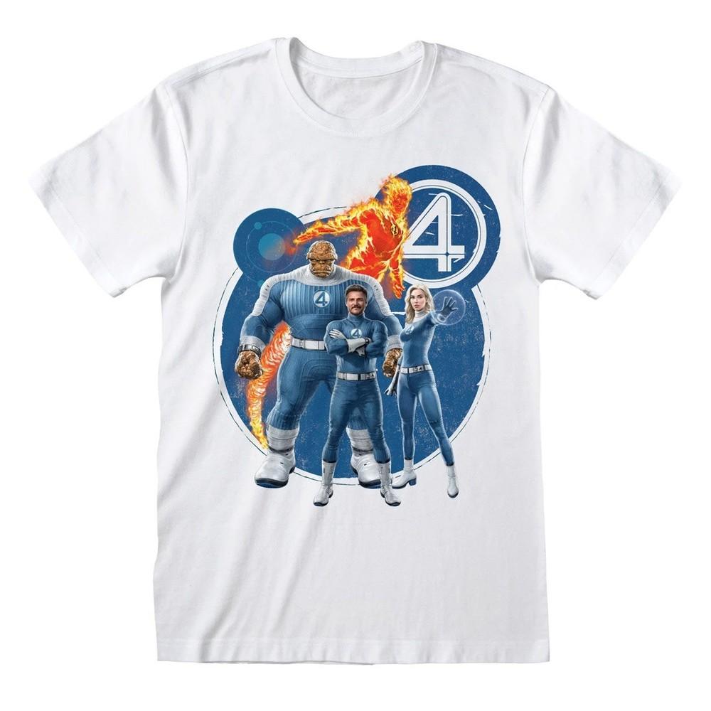 Comfort Colors Group Fantastic Four First Steps White Tee Size S-5XL Unisex T-Shirt XL