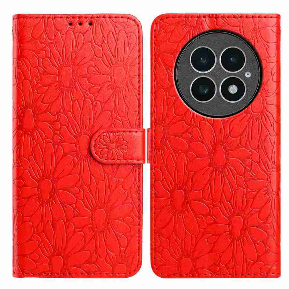 10-Color Daisy Embossed Flip Card Case for Infinix Smart 8/itel A70/Tecno Spark 20,Pop 7,Pop 8,Pova 5,Pova Neo 2,Pova Neo 3,Spark Go 2023...