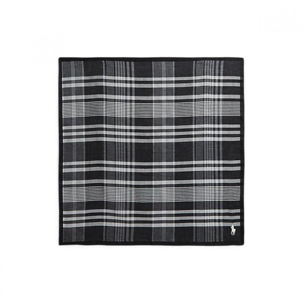 Polo Ralph Lauren Men S Plaid Cotton Handkerchief Mapoptw09120206001 ONE