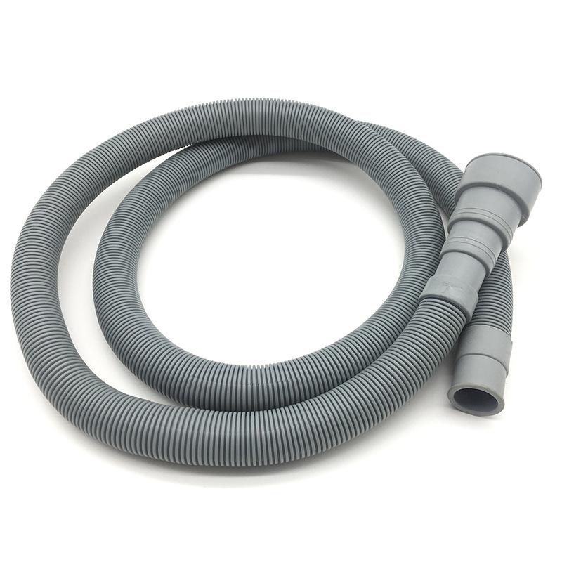 

1Pcs 2M/3M PVC Washing Machine Dishwasher Drain Waste Hose Extension Pipe With Bracket Set Wash Machine Ablaufschlauch 150cm